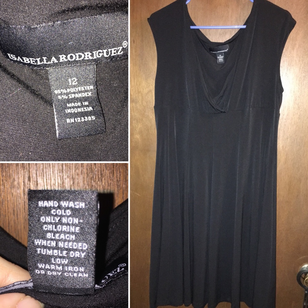 EUC Black A-line Dress